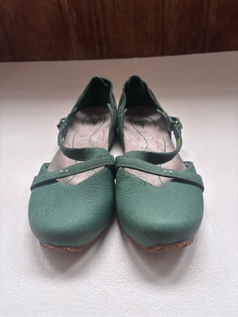 AHNU Tullia Ballet Flats Mary Jane Sandals Size 8 - Picture 2 of 7